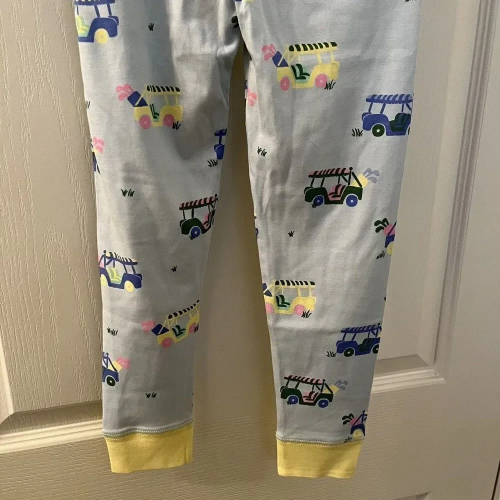 The Beaufort Bonnet Company TBBC Sutton's Short Sleeve Pajama Set Golf SZ 6 NWT